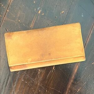 ABLE Camel Leather trifold wallet